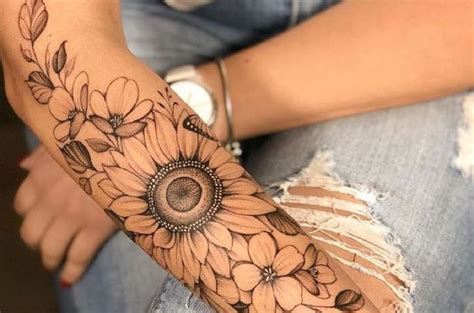 tatuajes bonitos para el brazo|Tatuajes de brazo completo (MANGA) para mujer: 90。